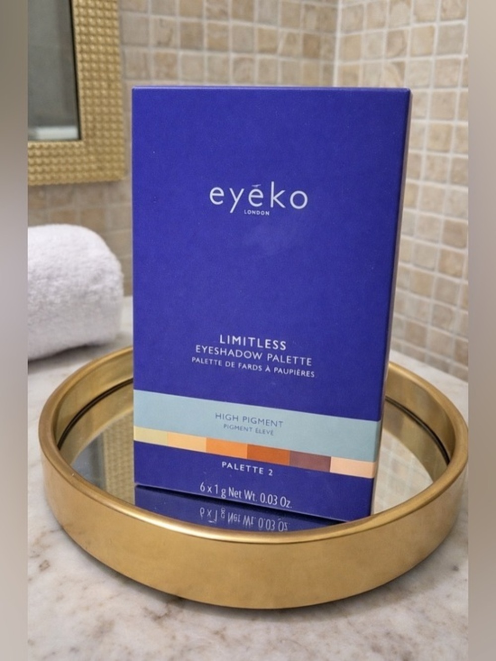 Eyeko London 🎀 Limitless Eyeshadow Palette 2 | High Pigment 6 Shade Compact